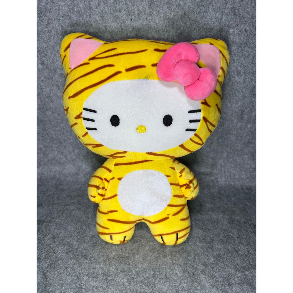 Hello‎ Kitty Tiger Animal Disguise Plush 13in Yellow Fiesta Sanrio K01115